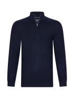 Cavallaro Merino Half Zip Pullover 699000 Dark blue