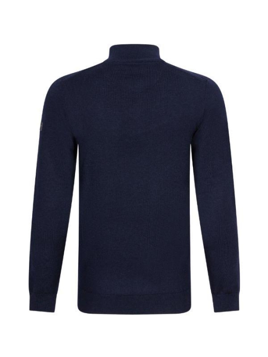 Cavallaro Merino Half Zip Pullover 699000 Dark blue