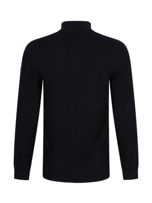 Cavallaro Merino Half Zip Pullover 999000 Black