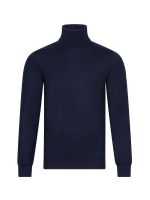 Cavallaro Merino Roll Neck Pullover 699000 Dark blue