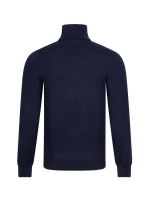 Cavallaro Merino Roll Neck Pullover 699000 Dark blue