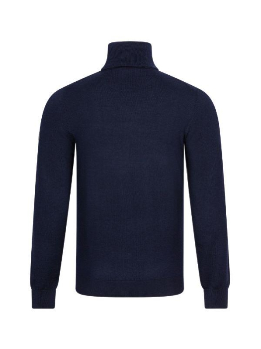 Cavallaro Merino Roll Neck Pullover 699000 Dark blue