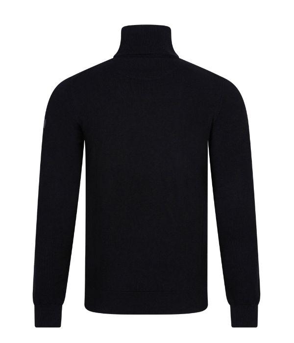 Cavallaro Merino Roll Neck Pullover 999000 Black
