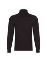 Cavallaro Merino Roll Neck Pullover 898000 Dark brown