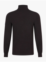 Cavallaro Merino Roll Neck Pullover 898000 Dark brown