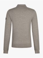 Cavallaro Merino Long Sleeve Polo 841000 Light taupe