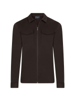 Cavallaro Zeradino Overshirt 898000 Dark brown