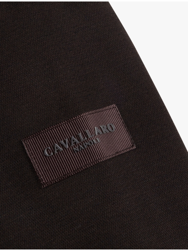Cavallaro Zeradino Overshirt 898000 Dark brown