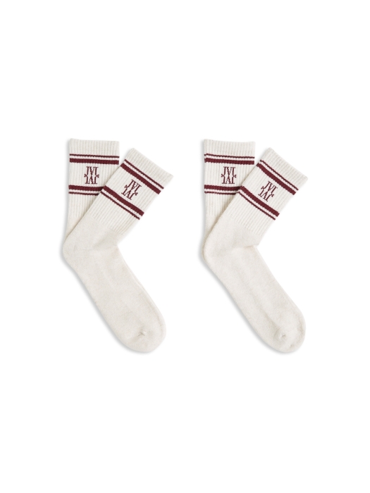 Josh V JV-BASIL socks 296 Ecru Melange
