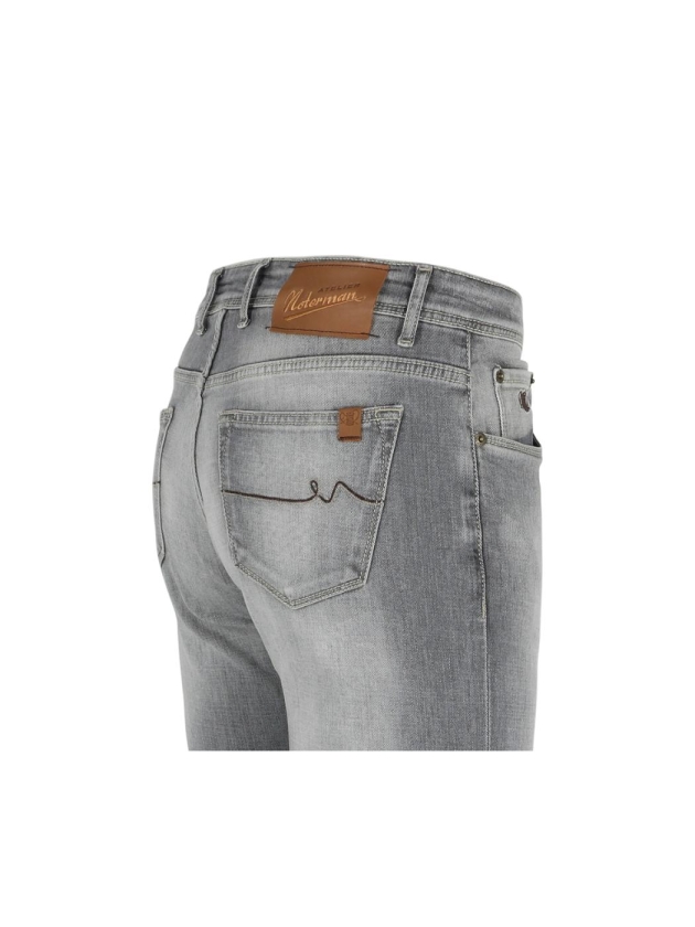 Atelier Noterman Jeans 104 Grey denim
