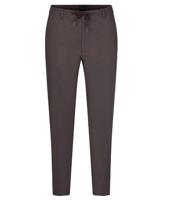 Cavallaro Zeradino Melange Trousers 898000 Dark brown
