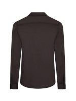 Cavallaro Zeradino Melange Overshirt 898006 Dark brown mel