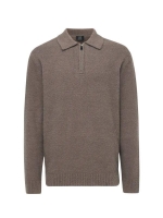 Genti Polo zip LS 044