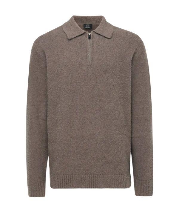 Genti Polo zip LS 044