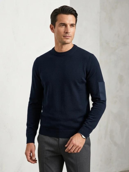 Genti Round LS 010 Navy