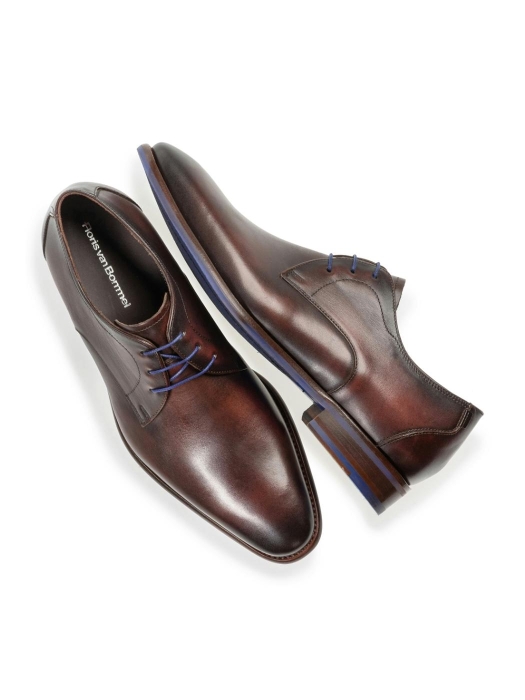 Floris van Bommel Floris Dressed DarkBrown Calf leath 2 Dark brown