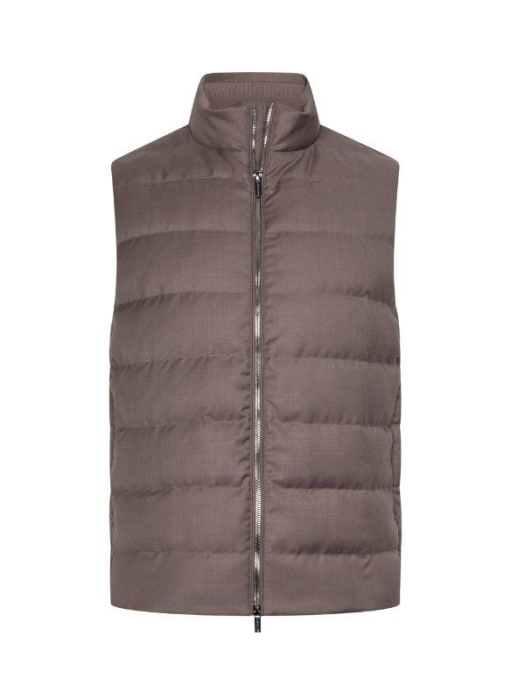 Cavallaro Toligio Bodywarmer 88006 Dark taupe mel