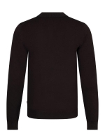 Cavallaro Milacio Long Sleeve Polo 898000 Dark brown