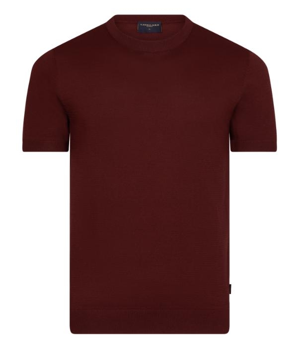 Cavallaro Milo Tee 499000 wine red