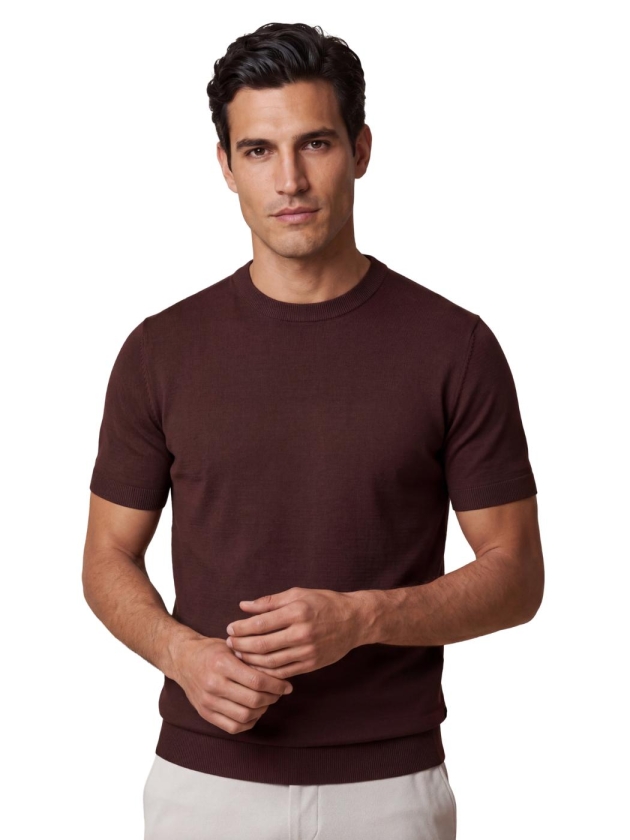 Cavallaro Milo Tee 499000 wine red