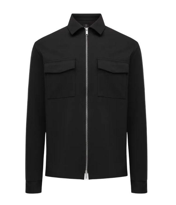 Genti Oaks shirt jacket zip 140