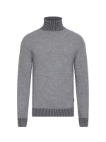 Cavallaro Triango  Roll Neck Pullover 950006 Mid grey mel