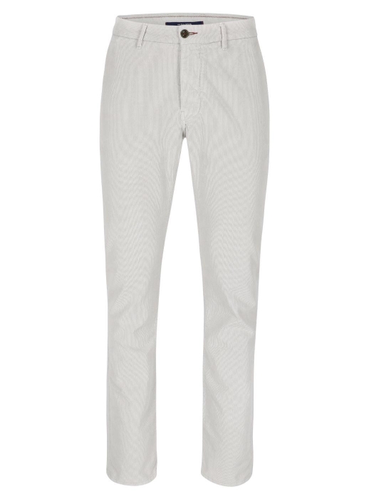 Atelier Noterman Corduroy broek 091 Licht grijs