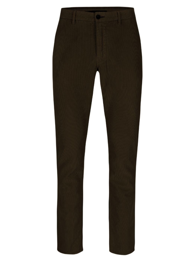 Atelier Noterman Corduroy broek 840 Donker bruin