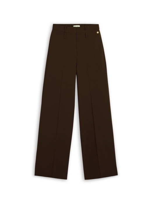 Josh V JV-SKY high-rise wide-leg trousers 987 Brown
