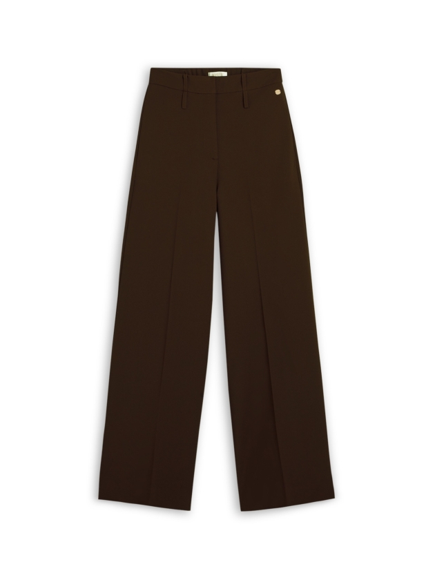 Josh V JV-SKY high-rise wide-leg trousers 987 Brown
