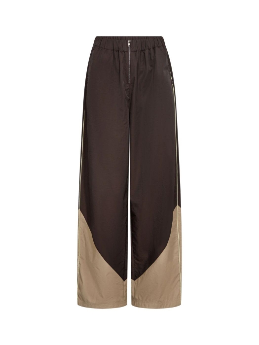 Co Couture Alora CC Block pant 20003 Dark brown