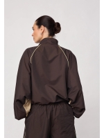 Co Couture AloraCC block jacket 20003 Dark brown