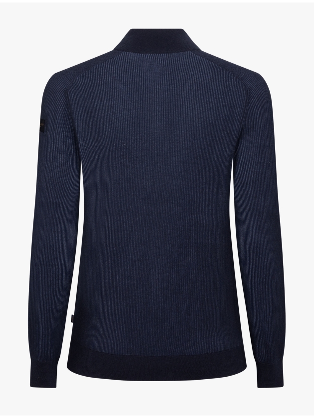Cavallaro Romano Half Zip Pullover 699000 Dark blue