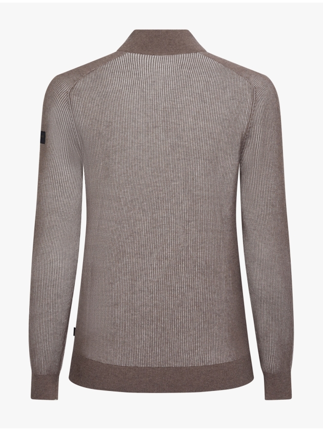 Cavallaro Romano Half Zip Pullover 840000 Taupe