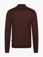 Cavallaro Saronno Half Zip Pullover 499000 Wine red
