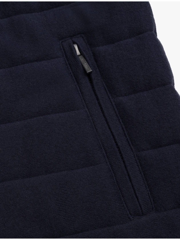 Cavallaro Gioni Full Zip Cardigan 699000 Dark blue
