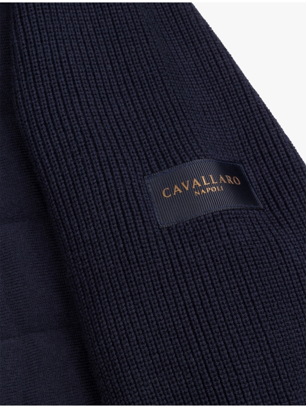 Cavallaro Gioni Full Zip Cardigan 699000 Dark blue