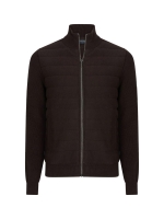 Cavallaro Gioni Full Zip Cardigan 898000 Dark brown