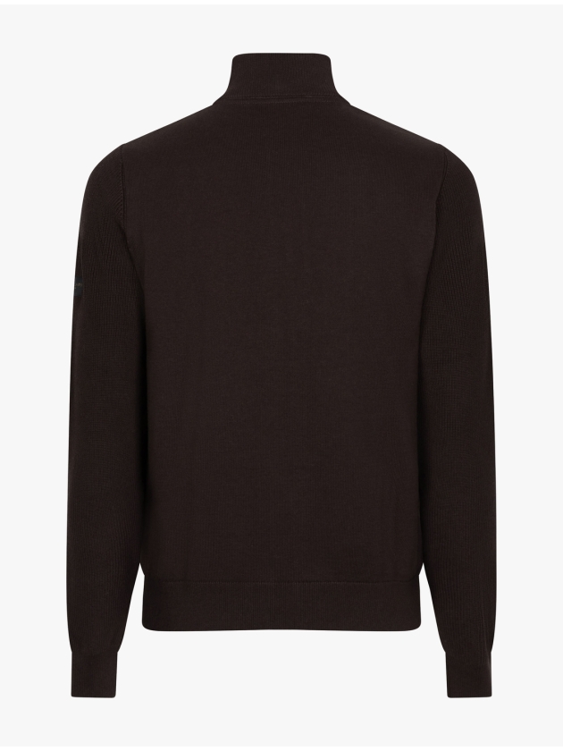 Cavallaro Gioni Full Zip Cardigan 898000 Dark brown