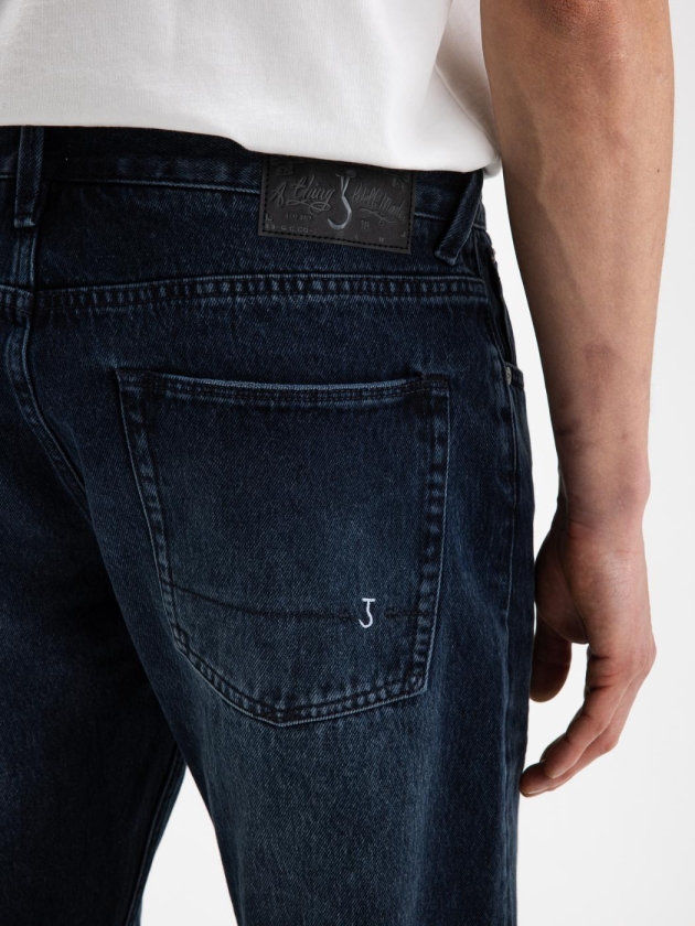 Butcher of Blue Stockton Straight Night Denim 812 Medium Aged