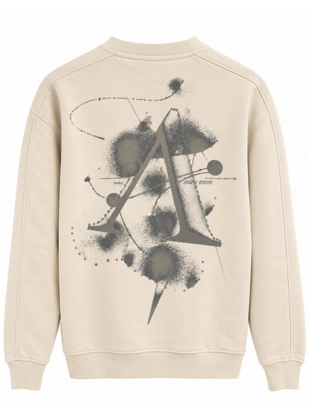 Aeden Dane sweater 115 White cap grey