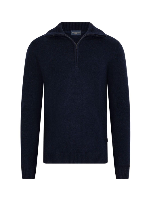 Cavallaro Sanmori Half Zip Pullover 699000 Dark blue