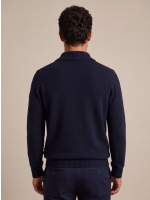 Cavallaro Sanmori Half Zip Pullover 699000 Dark blue