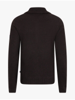 Cavallaro Sanmori Half Zip Pullover 898000 Dark brown