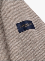 Cavallaro Corsico Melange Half Zip Pullover 189006 Dark kit mel