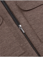 Cavallaro Malanio Cardigan 880000 Dark taupe