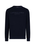 Cavallaro Sanago R Neck Sweat 699000 Dark blue