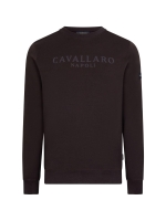 Cavallaro Sanago R Neck Sweat 898000 Dark brown