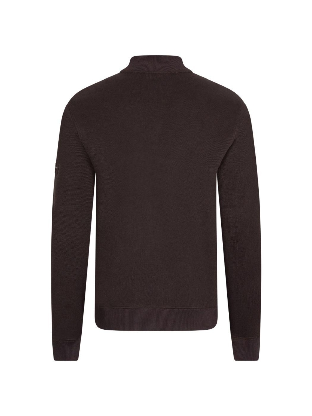 Cavallaro Bonalo Half Zip Sweat 898000 Dark brown