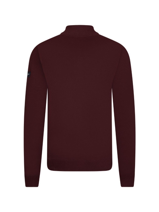 Cavallaro Bonalo Half Zip Sweat 499000 Wine red